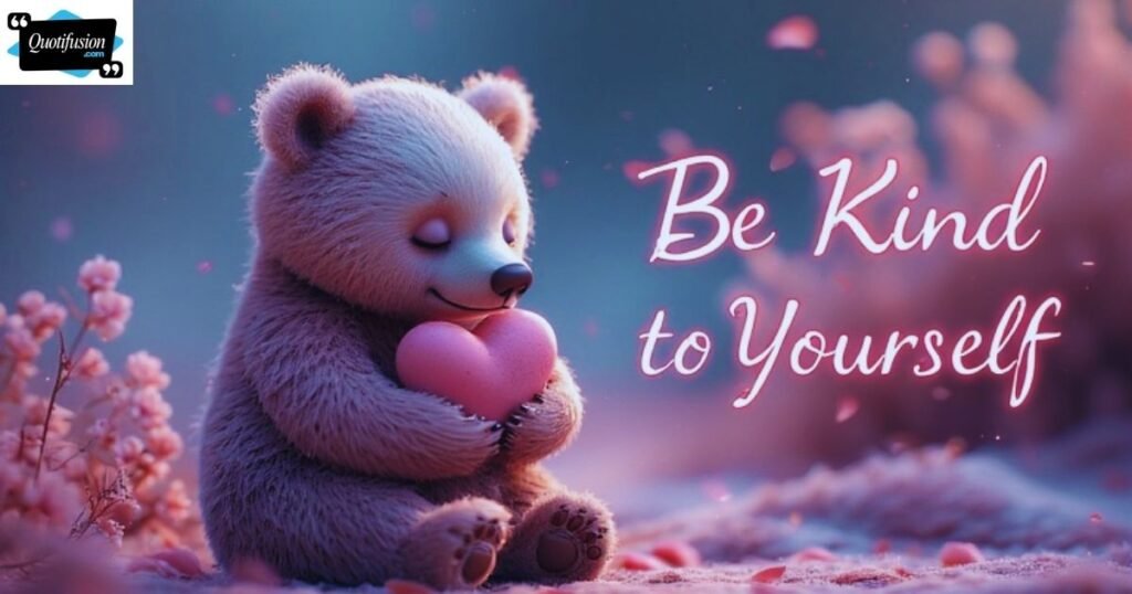 Be Kind to Yourself Quotes for Self-Love
