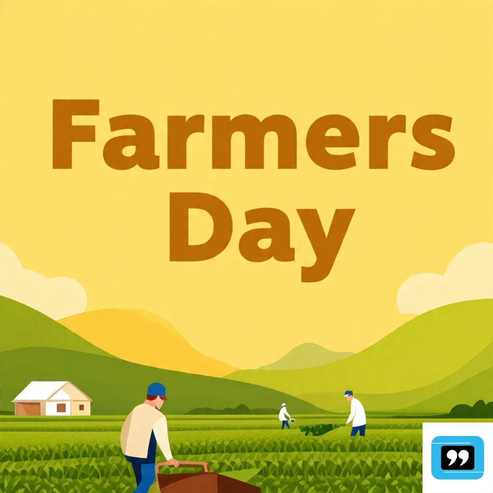 Farmers Day Quotes In English