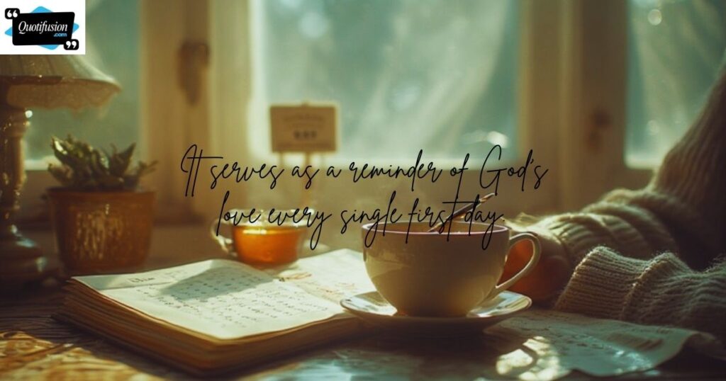 First Day of the Month Quotes and Prayers