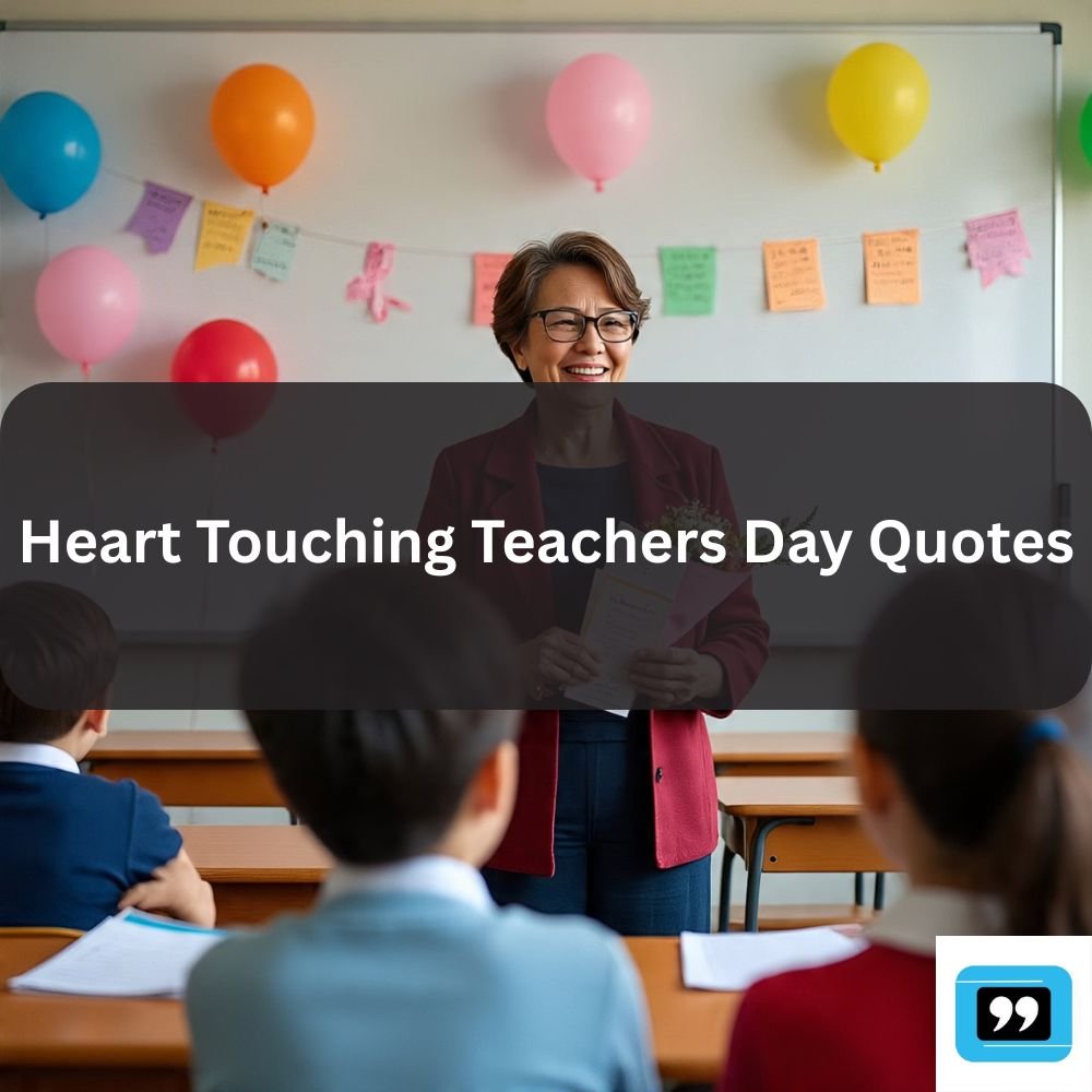Heart Touching Teachers Day Quotes