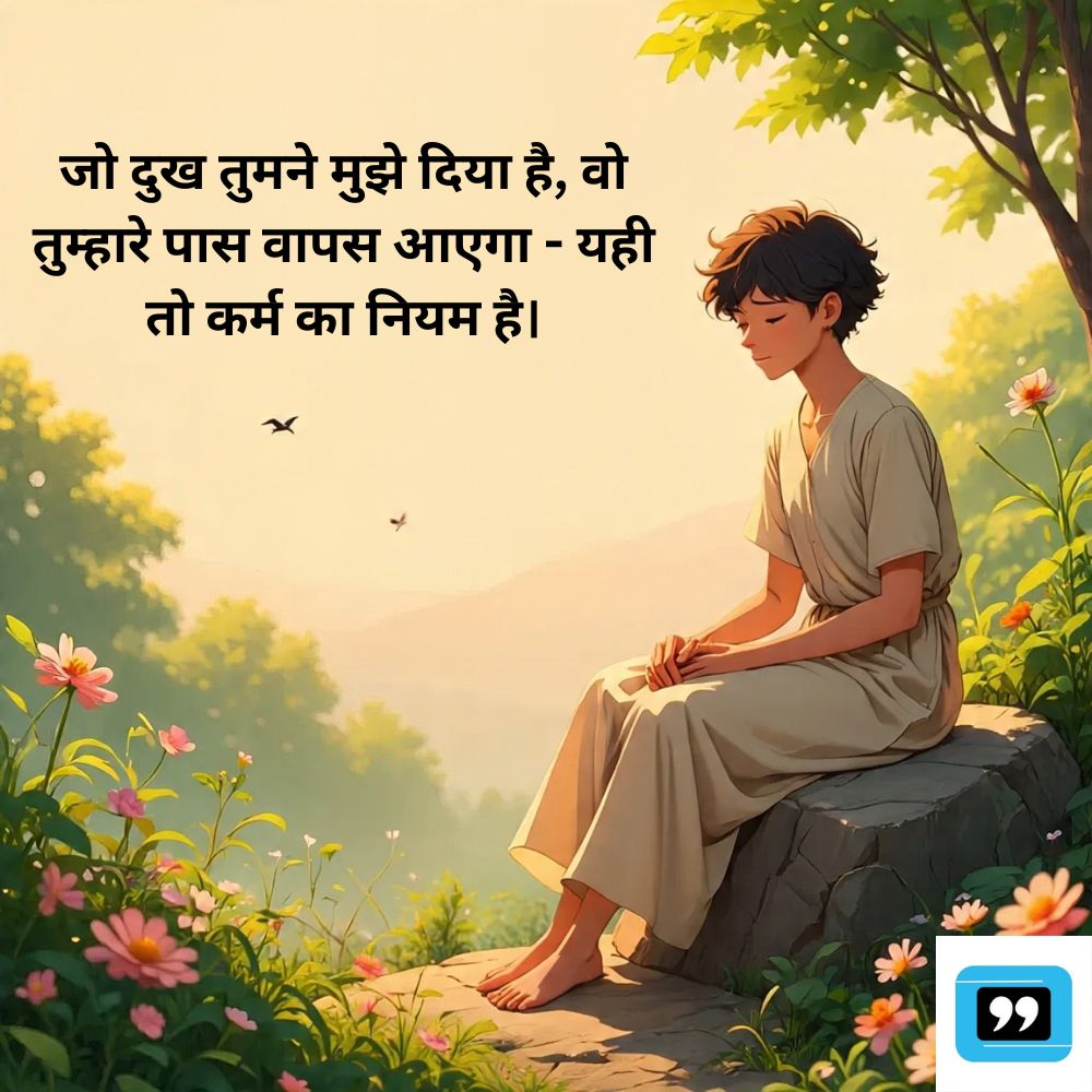 Hurt Karma Quotes In Hindi