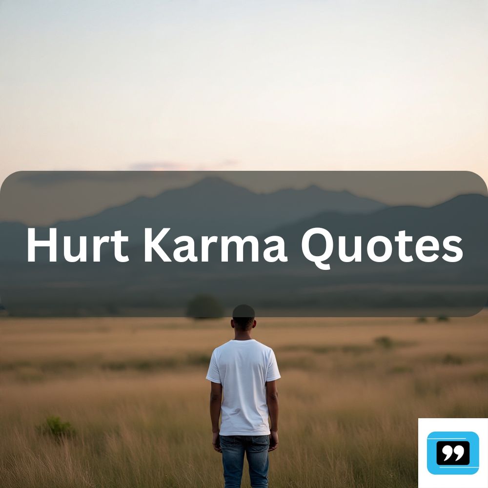 Hurt Karma Quotes