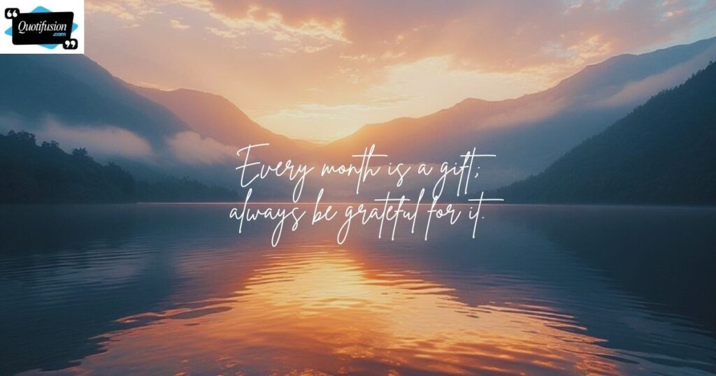 Inspirational New Month Quotes and Prayers