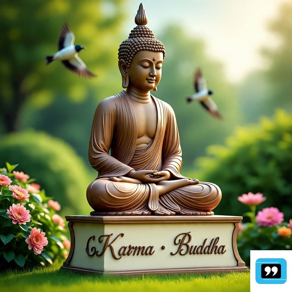 Karma Buddha Quotes In Sanskrit