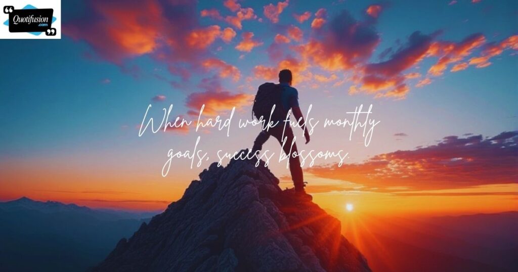 Motivational New Month Quotes for Success