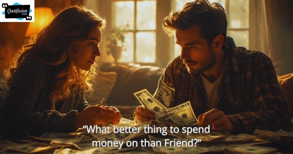 Quotes on Money and Friendship