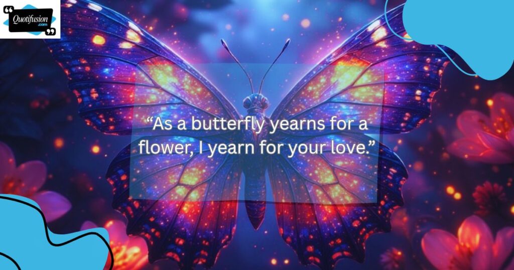 Romantic Butterfly Quotes