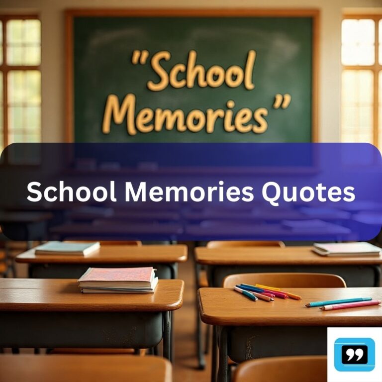 School Memories Quotes