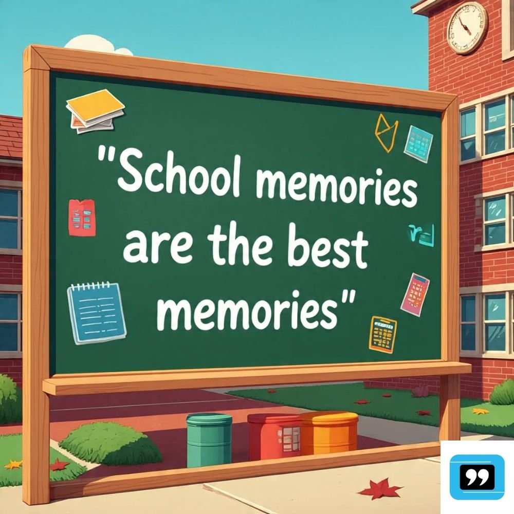 School Memories Quotes For Instagram