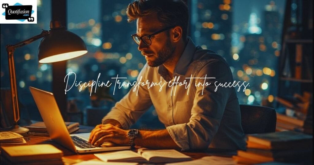 Self-Discipline Quotes for Success