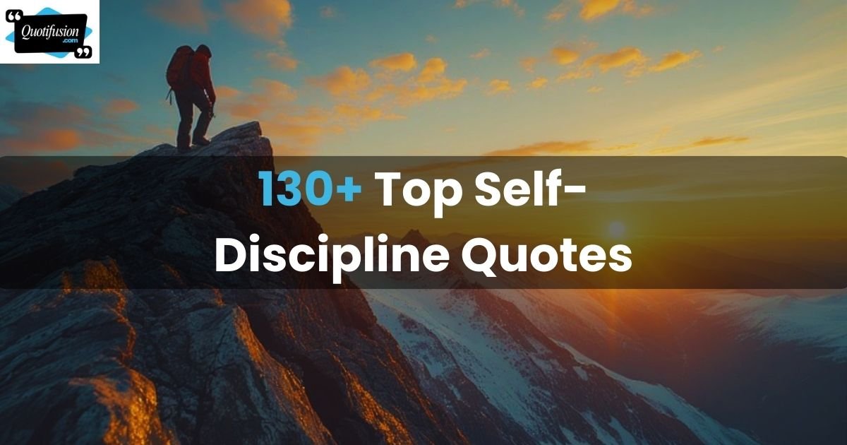 Self-Discipline Quotes