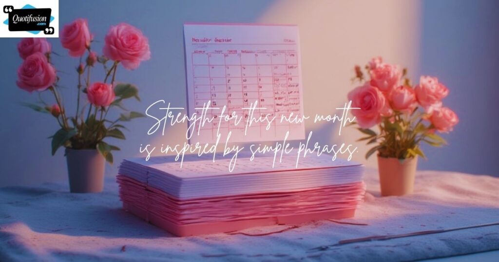Short New Month Quotes