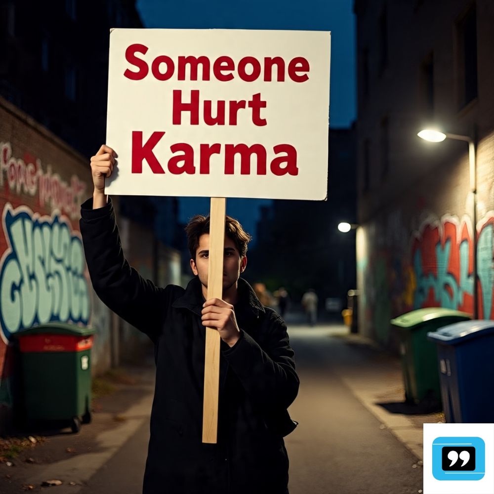 Someone Hurt Karma Quotes