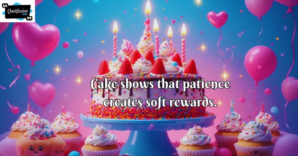Inspirational Cake Quotes