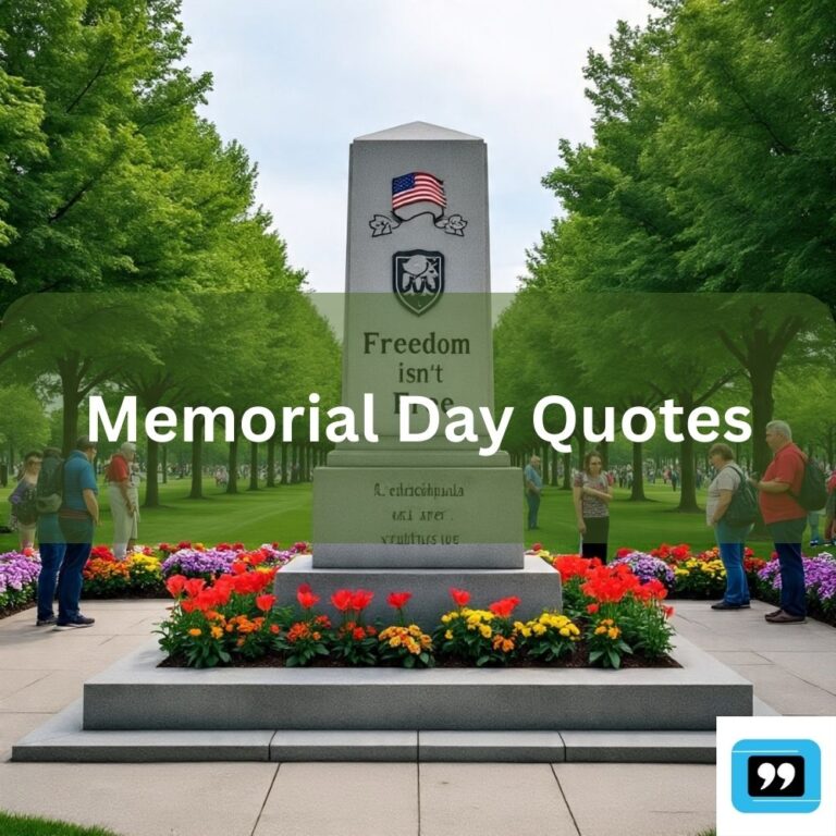 Memorial Day Quotes