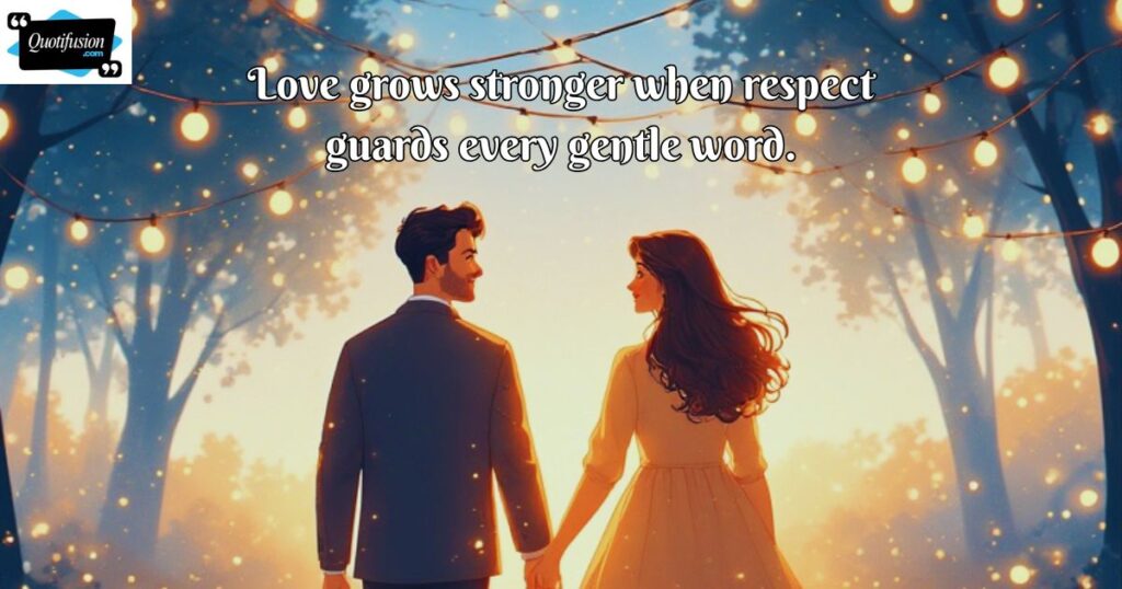 Romantic Respect Captions
