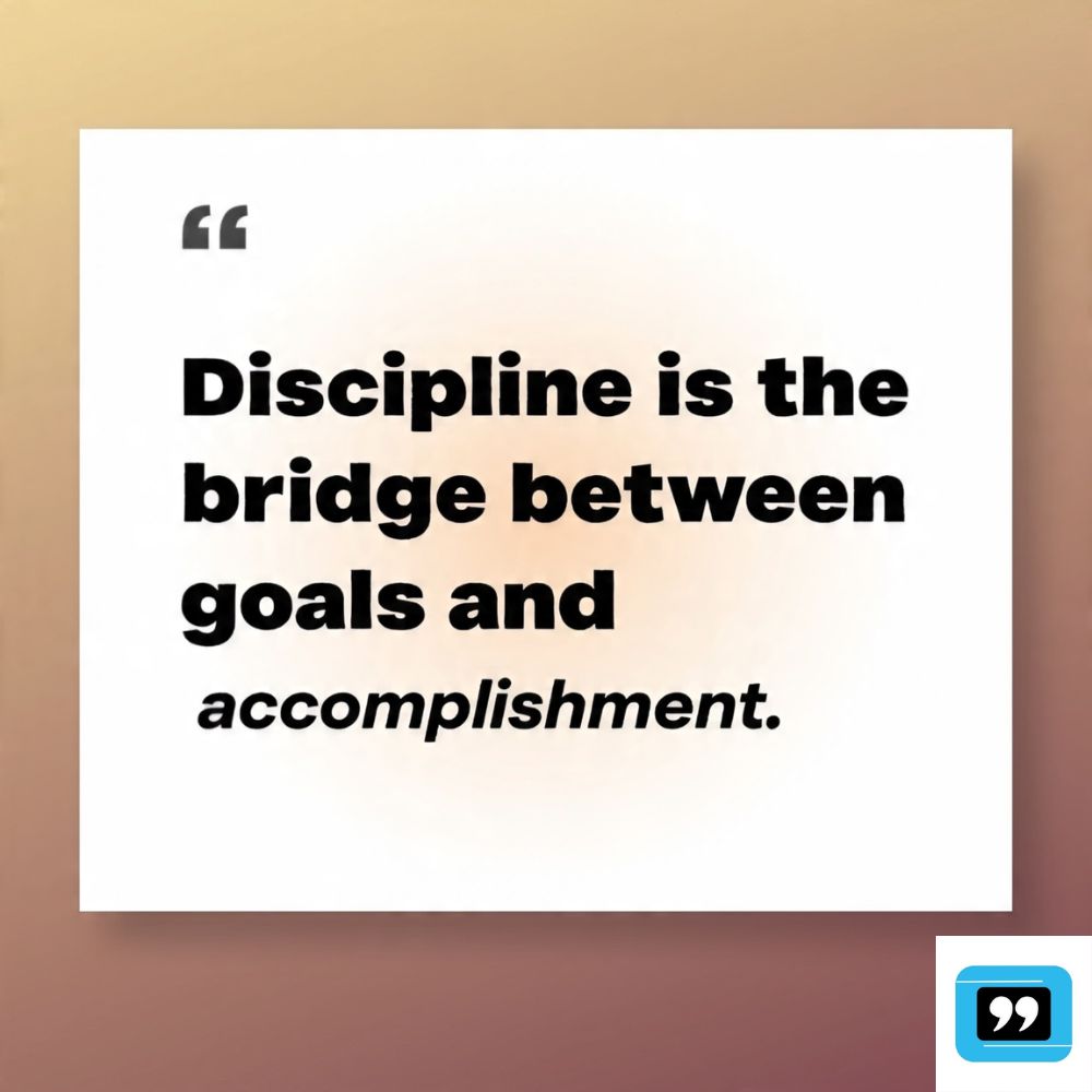 discipline quotes short