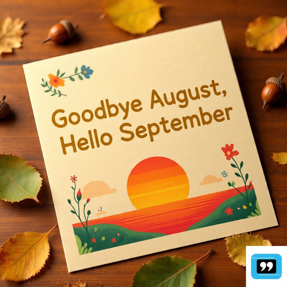 goodbye august hello september quotes