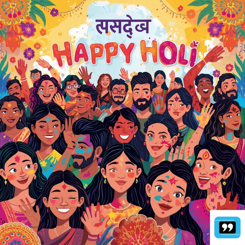 happy holi wishes in hindi