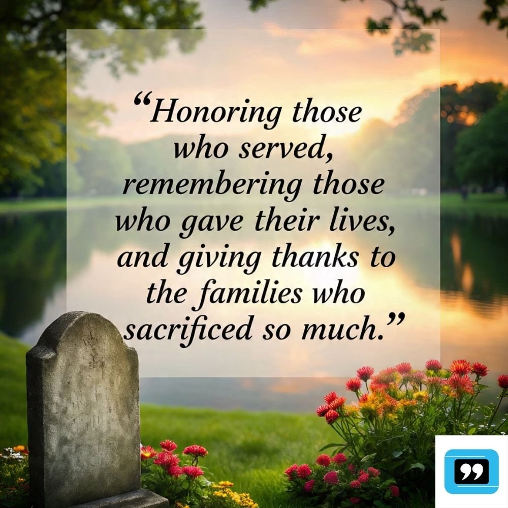 inspirational thank you memorial day quotes