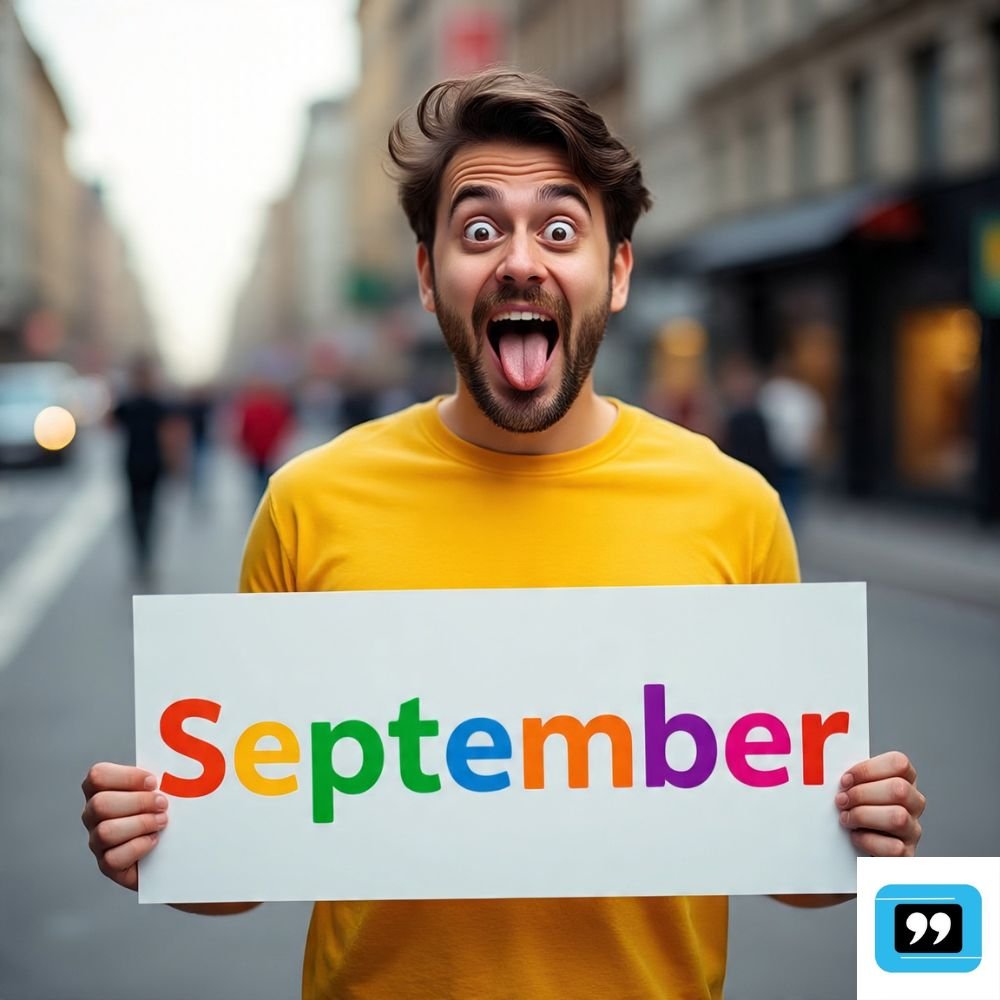 september quotes funny