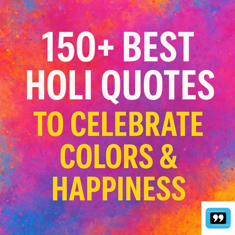 Holi Quotes