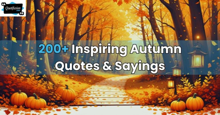 Autumn Quotes