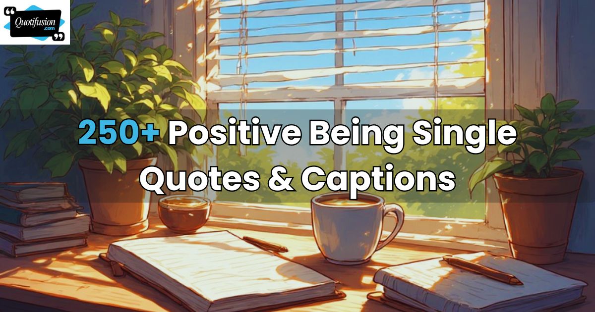Being Single Quotes