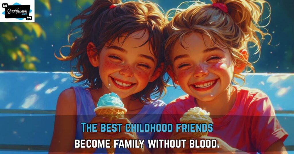 Best Childhood Friends Quotes