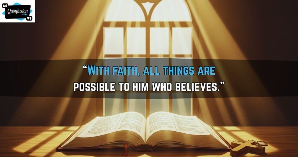 Bible Nothing Is Impossible Quotes