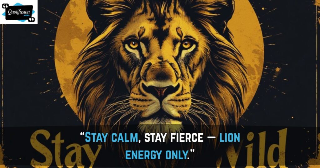 Lion Quotes for Instagram
