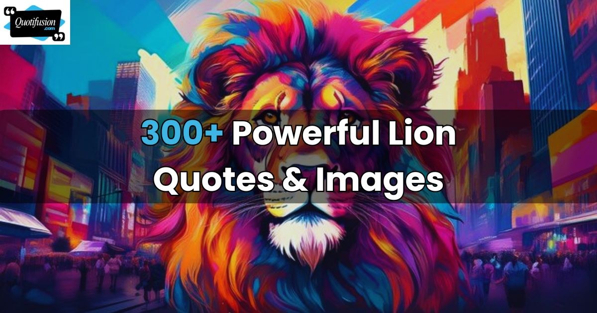 Lion Quotes