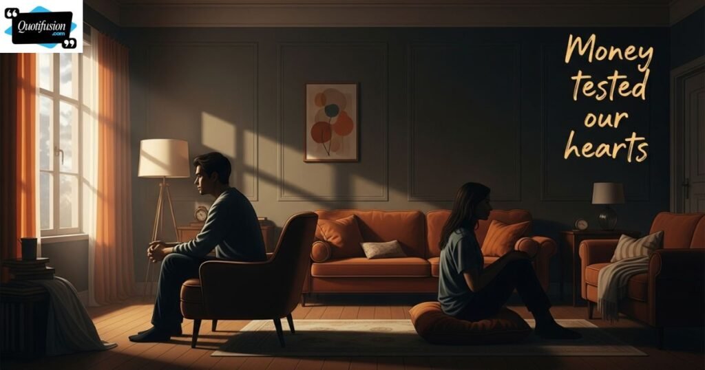 Money and Relationship Problems Quotes