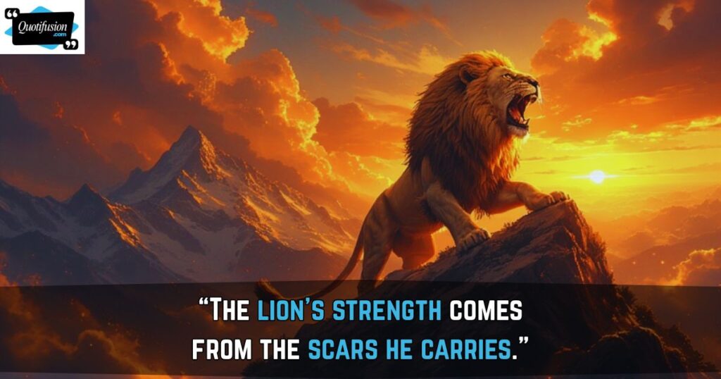 Motivational Lion Quotes