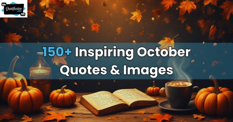 October Quotes