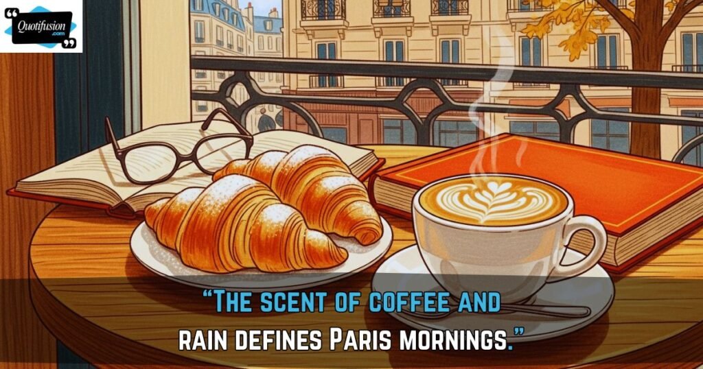 Paris Café Quotes for Coffee Lovers