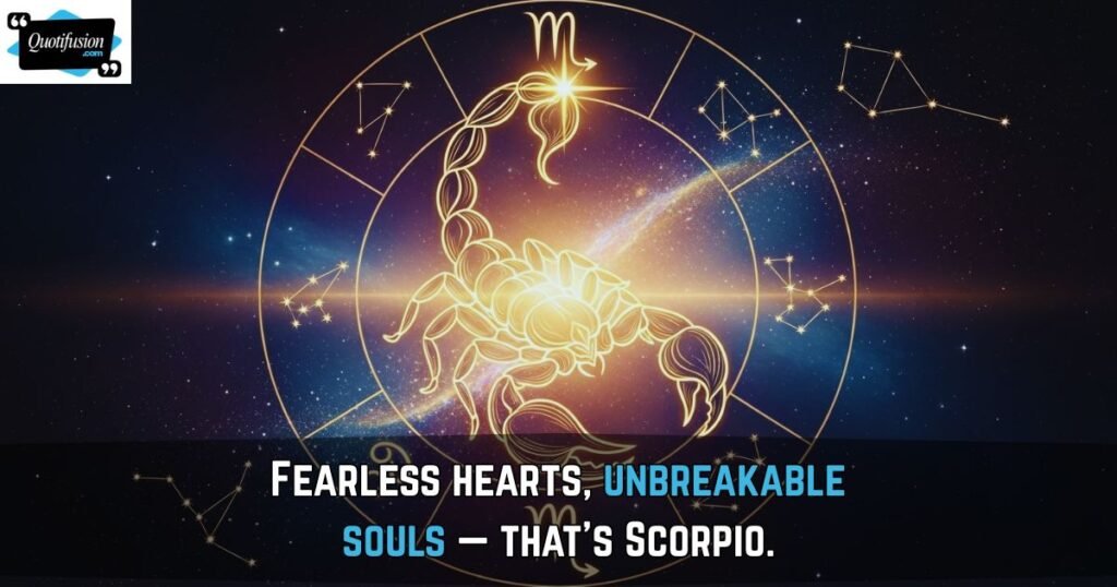 Positive Scorpio Quotes