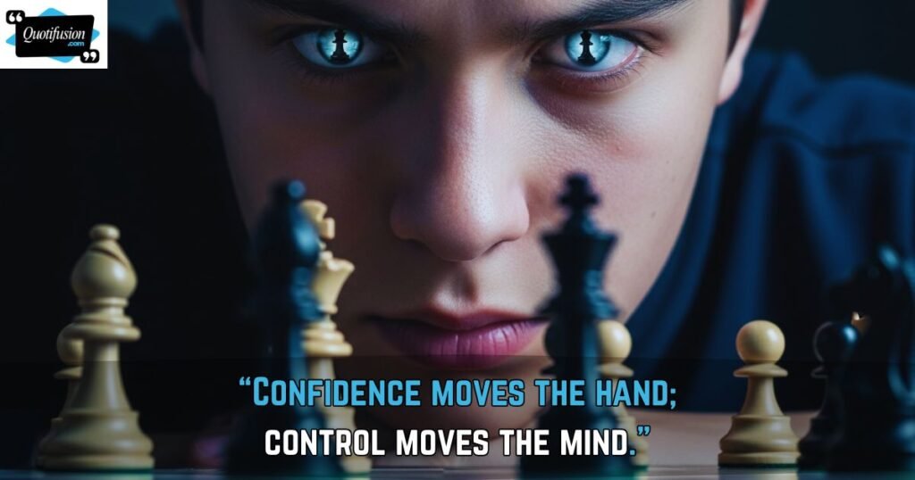 Quotes About Chess on Confidence and Self-Control