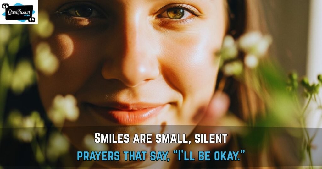 Smile Everything Will Be OK Quotes