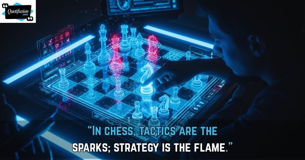 Strategic Quotes About Chess on Planning and Tactics