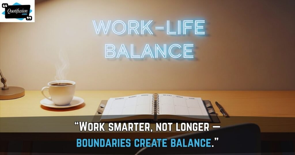 Workplace Boundaries Quotes for Balance