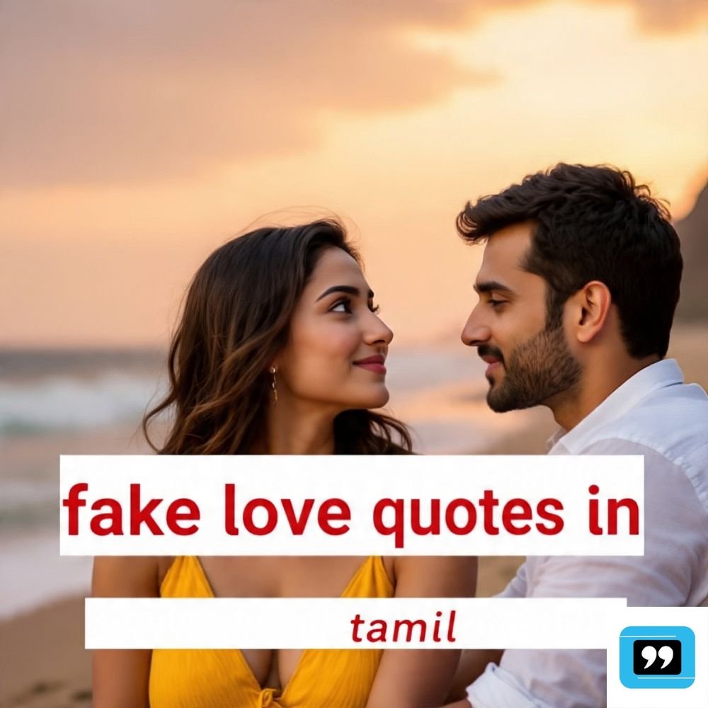 fake love quotes in tamil