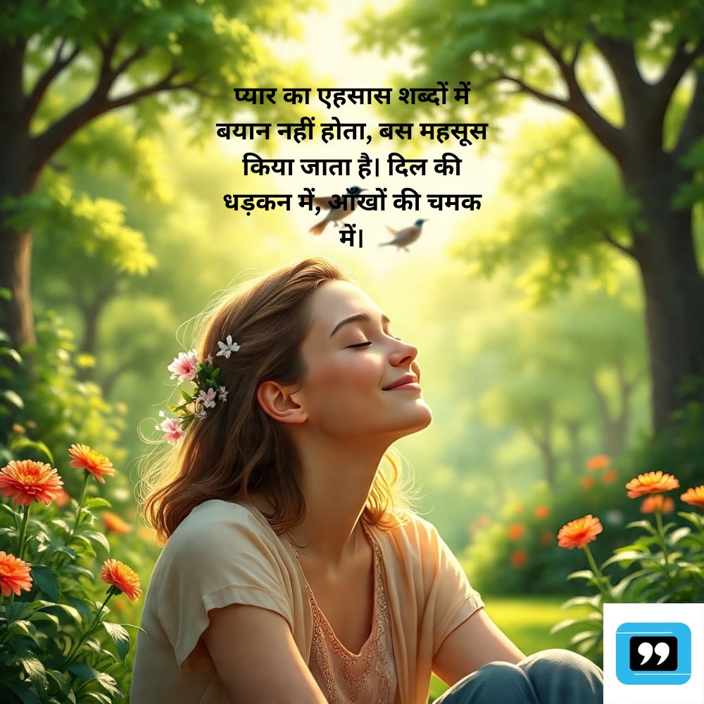 feeling love quotes in hindi