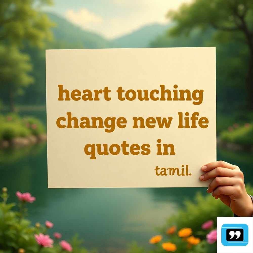 heart touching change new life quotes in tamil