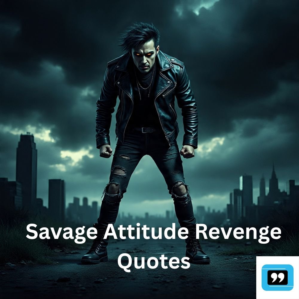 savage attitude revenge quotes