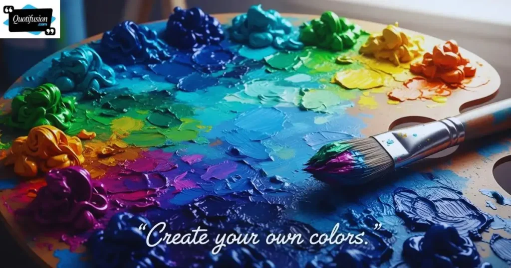 Artistic Quotes About Colors