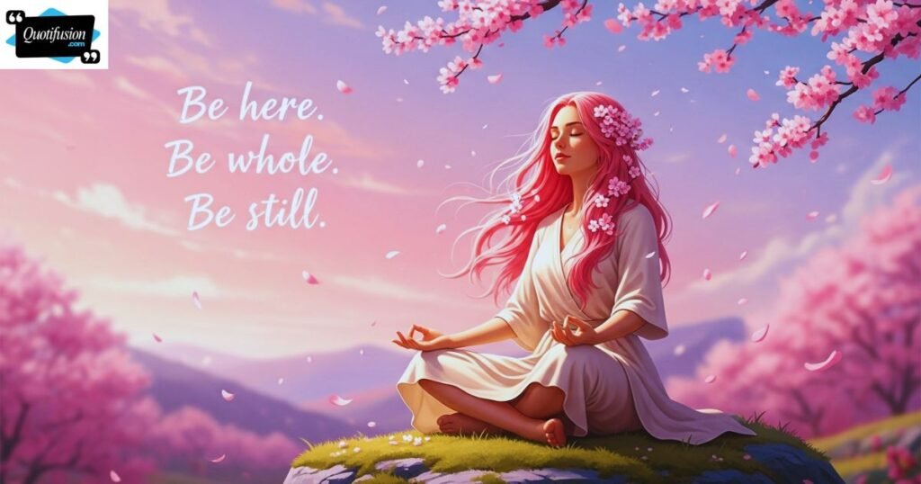 Beautiful Yoga Quotes About Presence