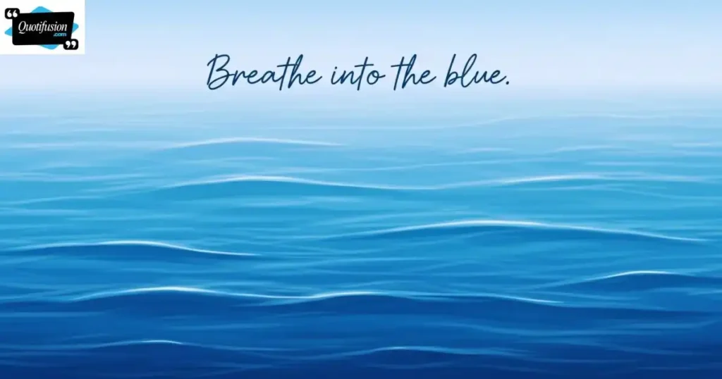 Blue Color Quotes