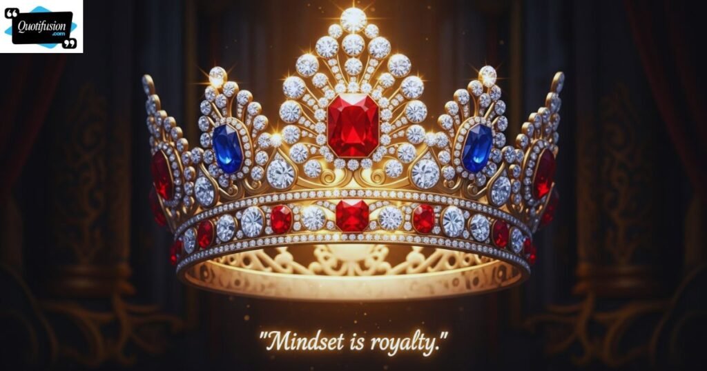 Crown Quotes About Royal Mindset