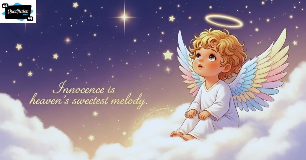 Cute Angel Girl Quotes About Innocence